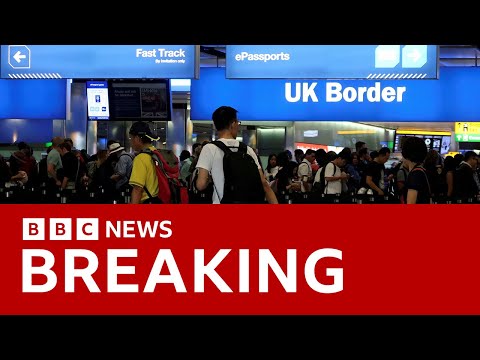 Video | Net migration into the UK has fallen, official figures show | BBC News