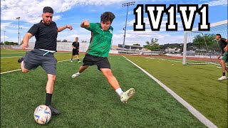 1v1v1 Soccer ⚽️ / Tocada en Newark, CA !