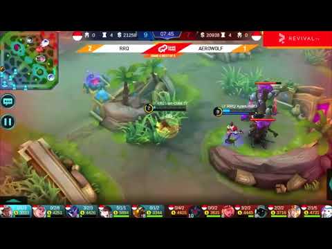 FINAL RRQ VS AEROWOLF ROXY BEKRAF GAME PRIME 2018 MOBILE LEGENDS MATCH 4
