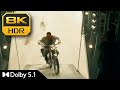 8K HDR Chris Jumps Bike Into Plane While Raptors Chase Jurassic World Dominion Dolby 5 1