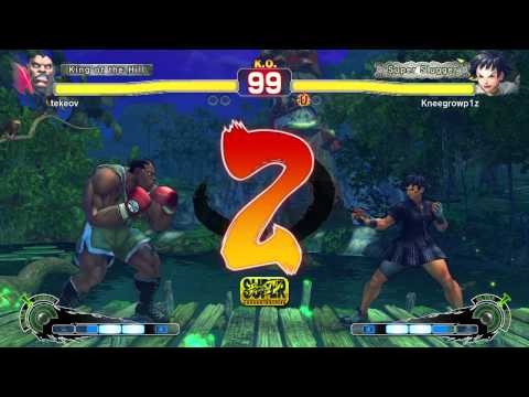 SSF4AE Ranked N.A.: tekeov (Boxer) VS Kneeqrowp1z (Makoto)