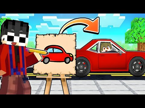 Minecraft 2.0: Drawing ANYTHING in Game?!