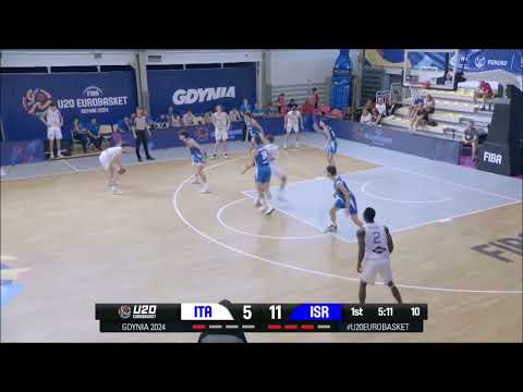 #5 Filippo Gallo - Italy - 2024 20u FIBA Euros Highlights