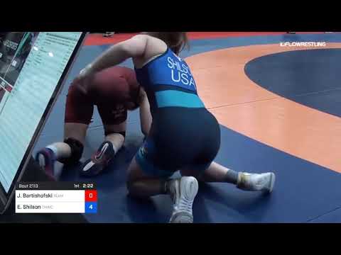 50 Kg Cons 8 2 Josie Bartishofski Team Wisconsin Vs Emily Shilson TMWC