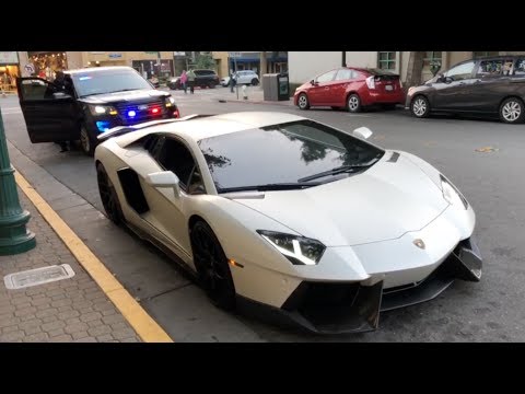 GETTING CHASED BY THE COPS IN A LAMBORGHINI AVENTADOR!!