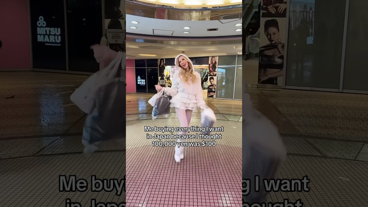 SHOPPING in JAPAN is Every GIRLS DREAM…🛍️🩷 inspired by: @asherlara