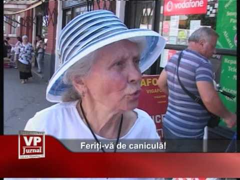 Feriți-vă de caniculă!