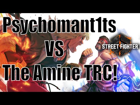 Street Fighter 6 Closed Beta Test 2 - Psychomant1ts Vs The AmineTRC!