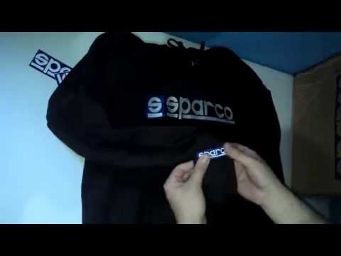 Unboxing Sparco: Moleton preto