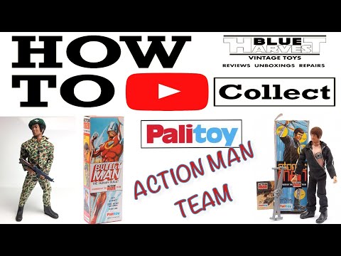 THE PALITOY ACTION MAN TEAM