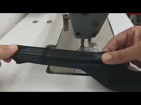 How to sew LYCRA on the INDUSTRIAL STRAIGHT sewing machine