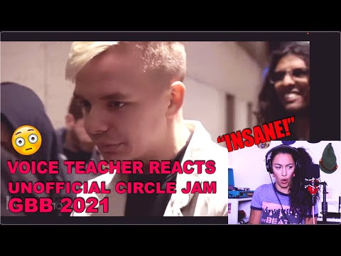 Voice Teacher BeatMaker REACTION to Incredible UNOFFICIAL CIRCLE JAM | Grand BeatBox Battle 2021