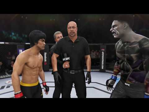 Bruce Lee vs. Silver Monster - EA Sports UFC 3