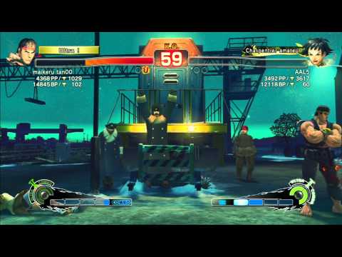 SSF4 AE 2012: maikeru tan00 ( Ryu ) VS AAL5 ( Makoto )