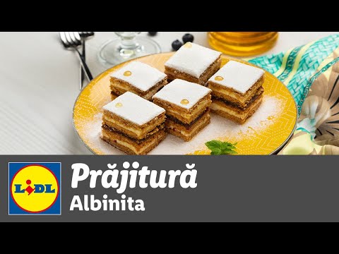 Prajitura Albinita • reteta Bucataria Lidl