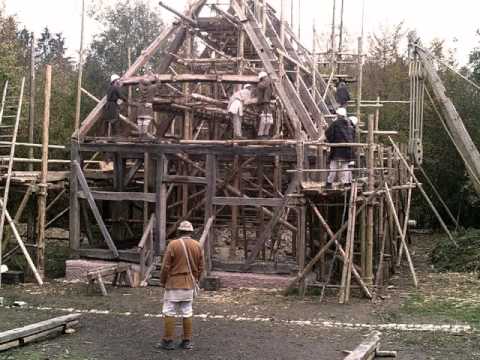 Zeitraffer Holzkirche Campus Galli