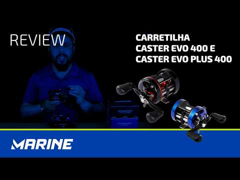 Vídeo Carretilha Marine Sports Caster EVO Plus 400