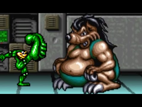 Battletoads & Double Dragon (SNES) All Bosses (No Damage)