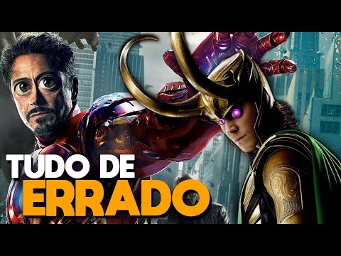 TUDO de ERRADO com OS VINGADORES (2012) [ + Resumo do Filme ]