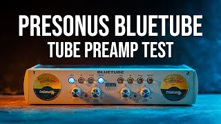 Video thumbnail for PRESONUS BLUETUBE PreAmp [Mikrofon Vorverstärker Review] by Sonus Generator