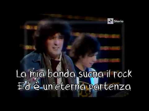 LA MIA BANDA SUONA IL ROCK- IVANO FOSSATI CON TESTO🎤(with lyrics) ♫♫ [1979]