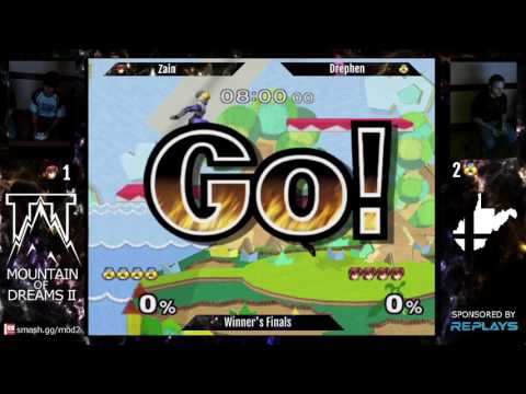 Mountain of Dreams 2 - Drephen (Sheik) vs. Zain (Marth) - Winner's Finals
