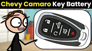 How To Change Chevy Camaro 2016-2024 Key Fob Battery (Step by Step Guide)