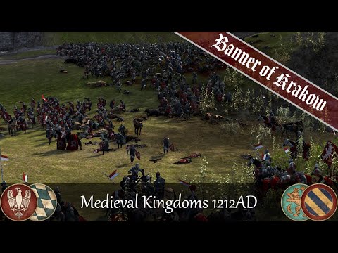 10,000 MAN BATTLE OF THE DUCHIES! Medieval Kingdoms 1212AD Battle (Siege)
