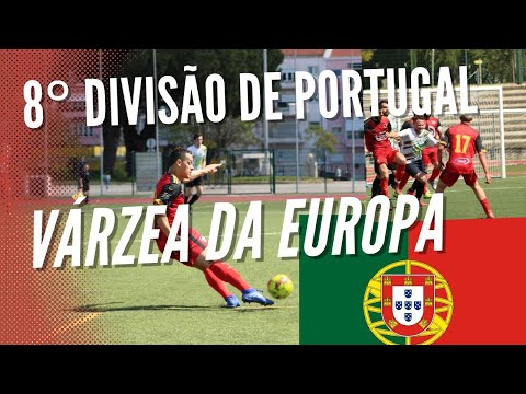 FUTEBOL AMADOR EM PORTUGAL | VEJA LANCES E A ESTRUTURA DA 8° DIVISÃO PORTUGUESA #jogador
