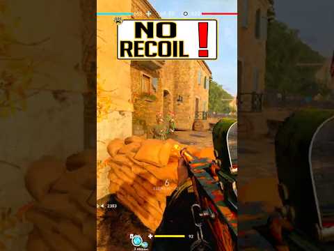 How to get NO RECOIL in Battlefield 5!