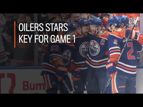 Oilers Stars Key For Game 1