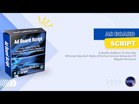 Ad Board Script video demo
