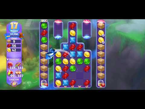 Willy Wonka's World of Candy Level 490 Complete - No Hacks (Android/IOS)