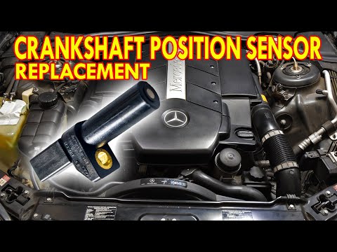 How To Replace A BAD CRANKSHAFT POSITION SENSOR (Code P0335) | Mercedes Benz S Class W220