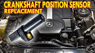 How To Replace A BAD CRANKSHAFT POSITION SENSOR (Code P0335) | Mercedes Benz S Class W220