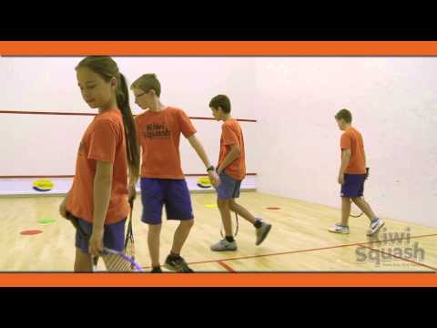 Kiwi Squash Big Nix Lesson 2 - General Movement: The Lunge