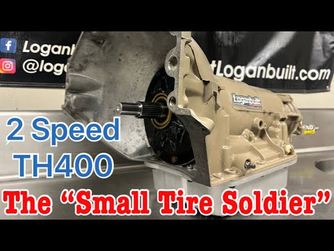 New Loganbuilt Racing Transmission! 2 Speed Turbo 400!!!