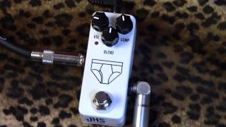 Video thumbnail for JHS Pedal WHITEY TIGHTY mini FET compressor pedal demoed with Les Paul by gearmanndude
