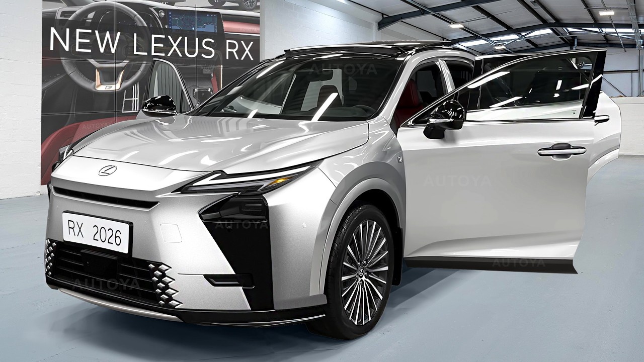 Lexus Rx Lx 2026 Lexus RX Mid-Size Luxury CUV Gets a Virtual Exterior Facelift and ...