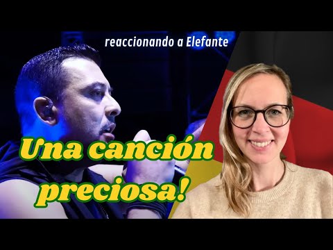🇩🇪 Alemana reacciona a Elefante 🇲🇽 - Durmiendo con la luna + reflexión