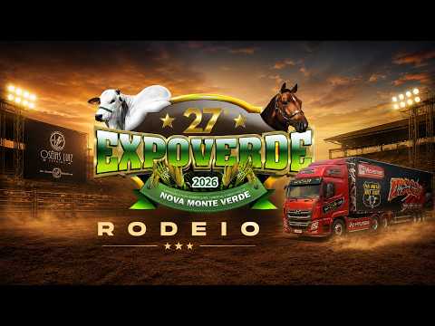 27° Expoverde 2026 -   Final do Rodeio - Nova Monte Verde - MT