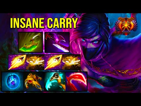 [ Templar Assassin ] INSANE CARRY BUILD - BIG FIGHT - FULL PHYISCAL DAMAGE - DOTA 2 GAMEPLAY