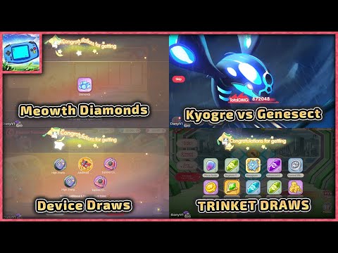 S+ Genesect vs SS Kyogre, Lucky Meowth Diamonds and more! - Pocket Incoming