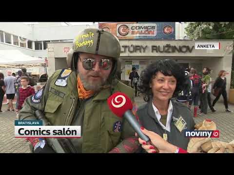Comics Salon 2018 - TV JOJ: Noviny