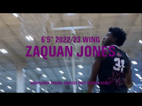 Zaquan Jones - 6’5” 205lb 2022 Wing (Brooklyn Collegiate / CM3 Elite 17U)