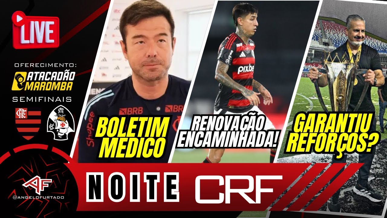 FIM DA ESPERA! O "SIM" QUE A TORCIDA ESPERAVA NO FLAMENGO! BOLETIM MÉDICO ! REFORÇOS NO FLAMENGO E +