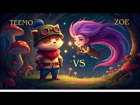 Teemo vs Zoe | Mid Lane | Kha'zix Besledi | Müthiş Come Back