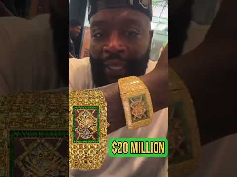 "This can not be duplicated, it can not be replicated" million dollars watch @richforever🇺🇸🐐🐐🐐