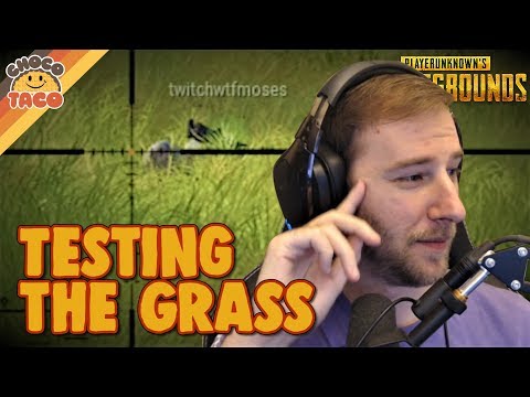 Testing the Grass Length on Erangel Remastered - chocoTaco PUBG Gameplay