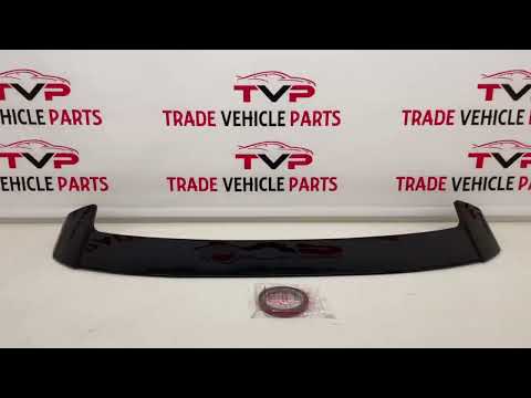 Fits BMW 1 Series F20 F21 2011-2019 Rear Roof Boot Lip Spoiler Gloss Black video